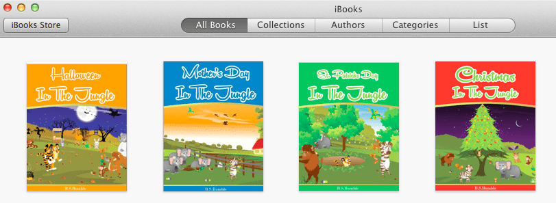 Halloween, Mother's Day, Christmas and St. Patrick's Day In The Jungle