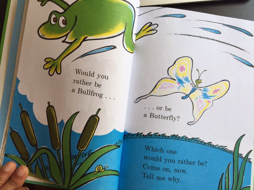 Dr Seuss: Would you rather be?