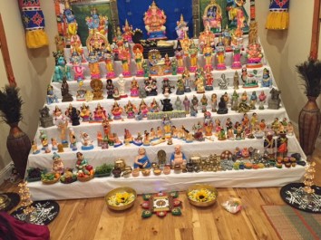 The Navarathri Golu at my Friend's place