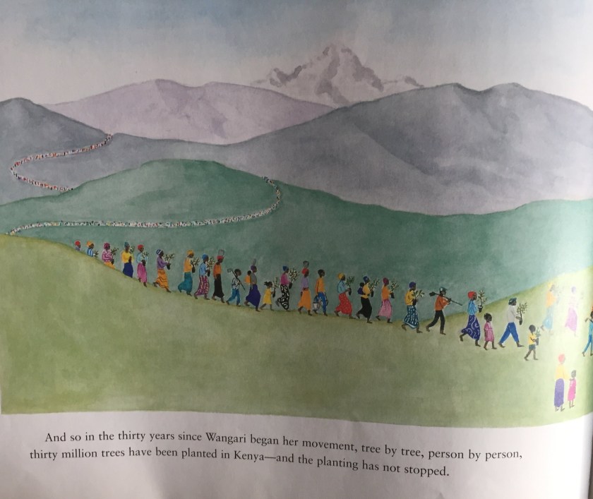 Planting the trees of Kenya - Wangari Maathai