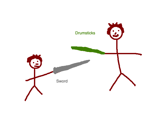 sword-drumstick
